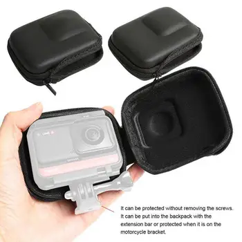 

Mini Portable Storage Bag For for Insta360 A R / 4K PU Carrying Protective Outdoor Case Edition Travel Panoramic O5Q7