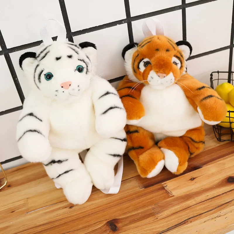 Дропшиппинг плюшевый тигр рюкзак Peluche животные игрушка Тигры детский сад малыш школьная сумка для детей Подарки для детей