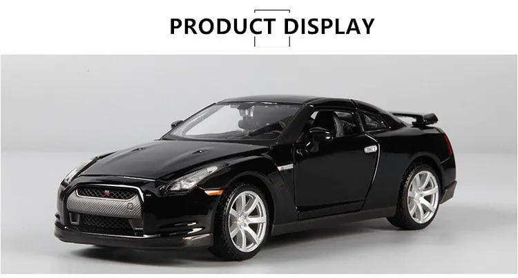 Maisto 1:24 Nissan GTR3 моделирование сплава Модель автомобиля ремесла украшения коллекция игрушка инструменты подарок