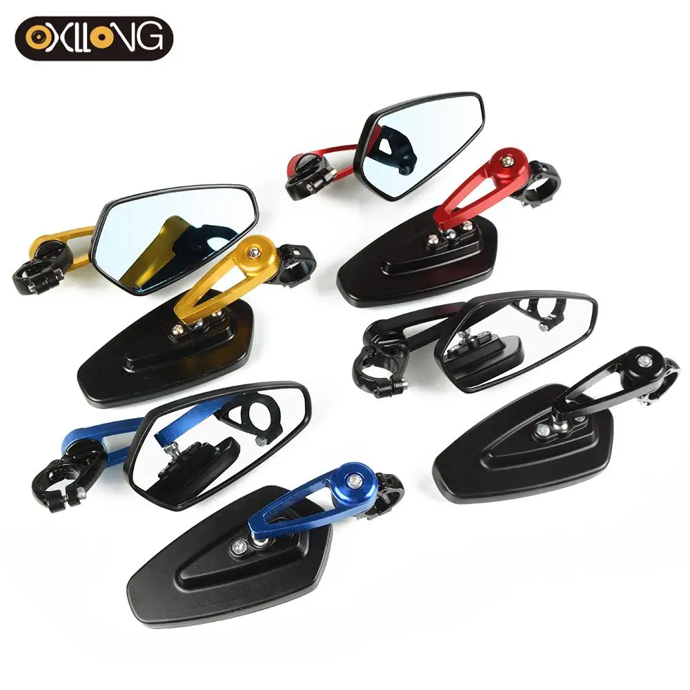 

Motorcycle Bike 7/8'' 22mm Bar End Side Rear View Mirror For BMW Ducati HYPERMOTARD 821 796 939 1198/S/R Aprilia Victory