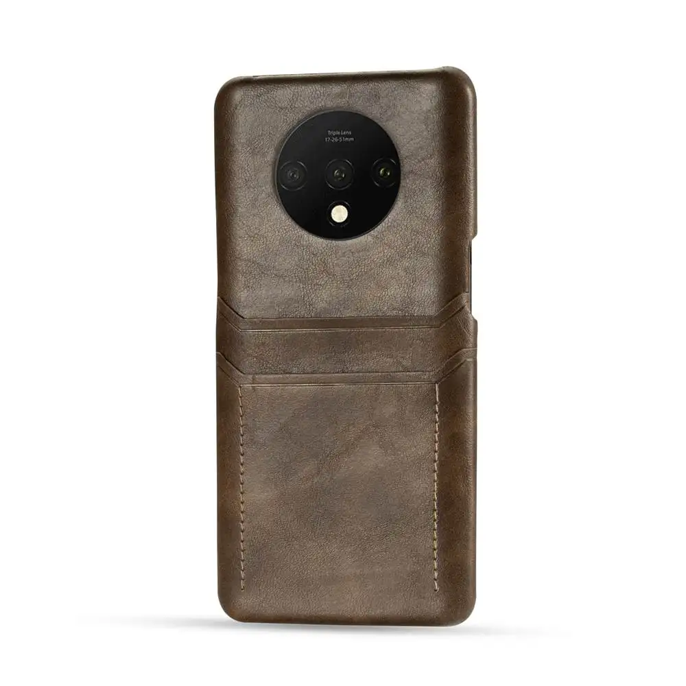 Ciffee Роскошный держатель для карт чехол для Oneplus 7 6 T Pro Чехол кожаный чехол для One Plus 7 6 T Pro Чехол для телефона OnePlua 7 6 Чехол A - Цвет: Ciffee