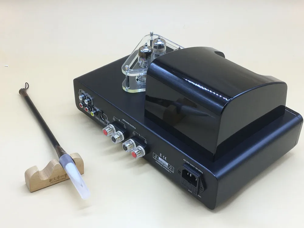 Английский Настольный TM6 ламповый амплитfier 6N2 cat-eye TM6 hifi с AKISUI 4 дюймов книжная полка динамик DVD плеер fever комбинация