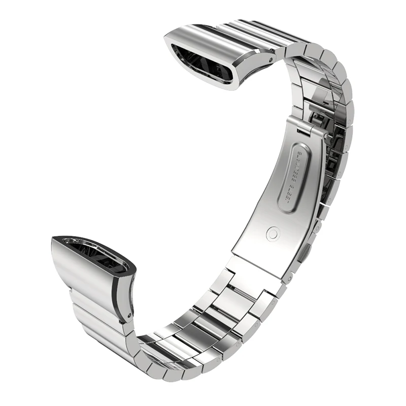 Браслет для huawei Band 3 Pro металлический ремешок на запястье браслет из нержавеющей стали для huawei Band 3pro умные часы Сменные аксессуары - Цвет: Bamboo Silver
