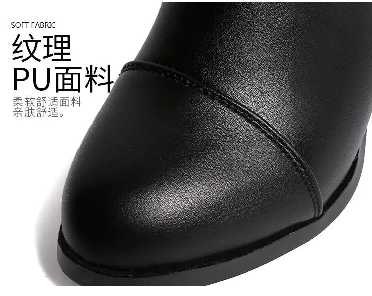 Bootee/ г. Женские зимние высокие ботинки; женские ботинки с круглым носком на массивном каблуке; Роскошные Дизайнерские осенние ботинки на шнуровке