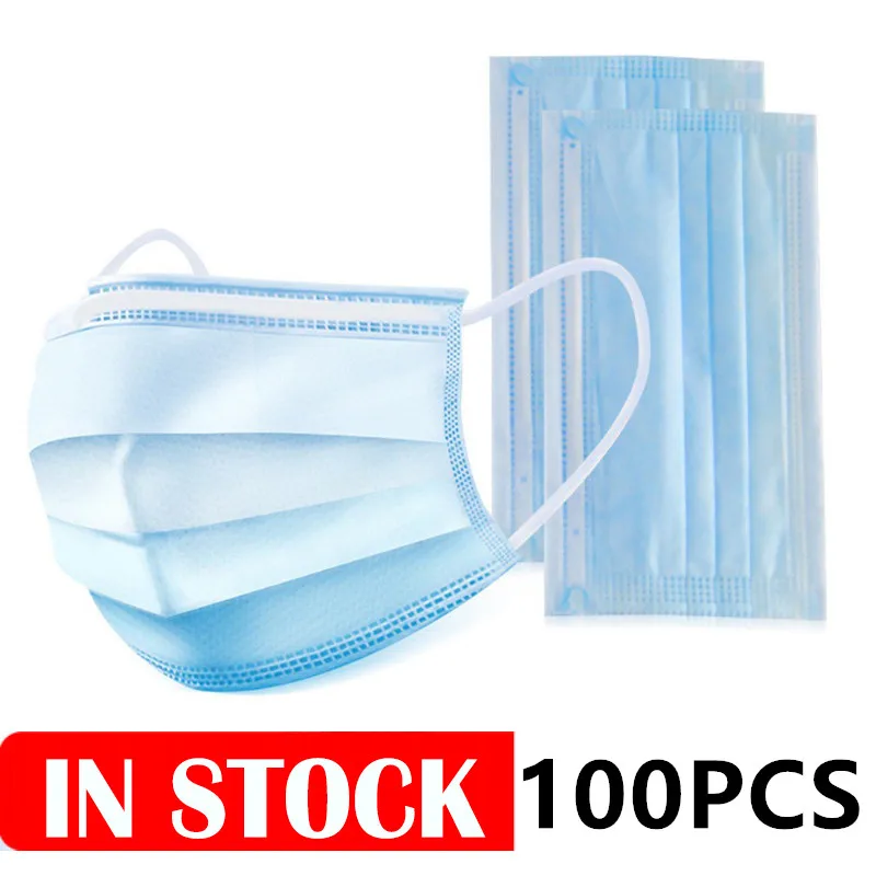 50ble-Anti-virus-Anti-Dust-mask-mouth-korean-USA-non-N95-Mouth-Face-Surgical_副本