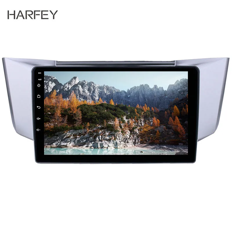 

Harfey 9inch 2din GPS Car Radio for 2003-2010 Lexus RX300 RX330 RX350 Car Multimedia Player support TPMS DAB+ Mirror link