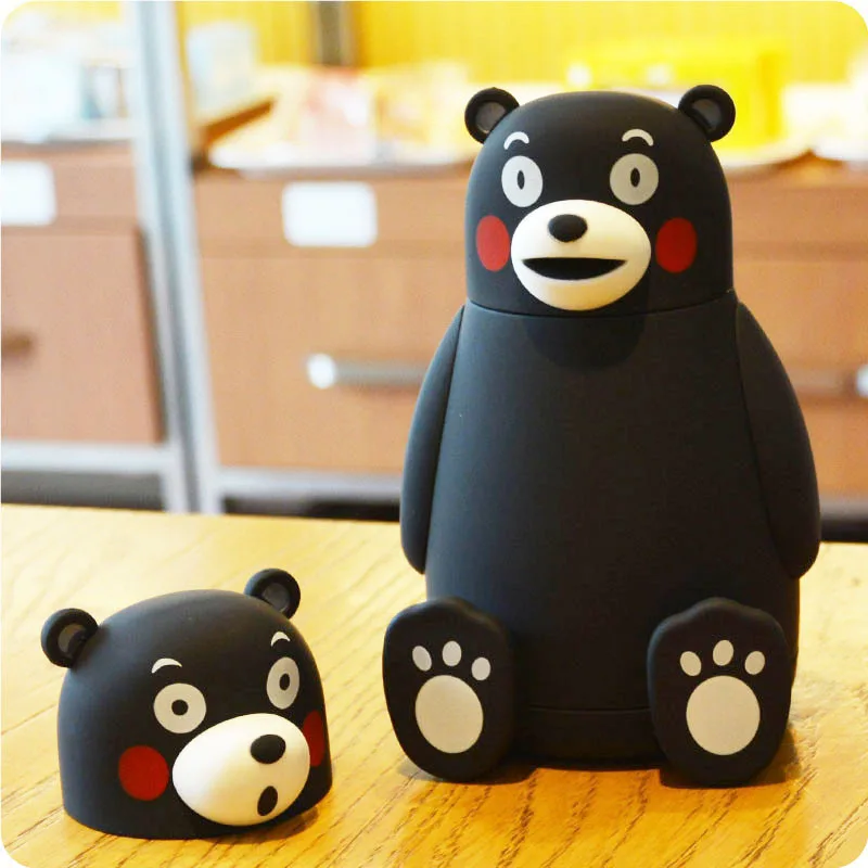 Подарочная коробка японский медведь kumamoto термоизолирующие стеклянные кружки милые детские Мультяшные чашки креативные Модные украшения дома сувенирная кружка