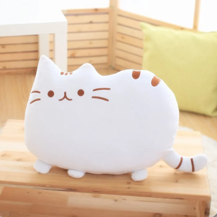 Новые Kawaii кошки плюшевые подушки милые животные Catty плюшевые игрушки куклы для детские домашние декорации