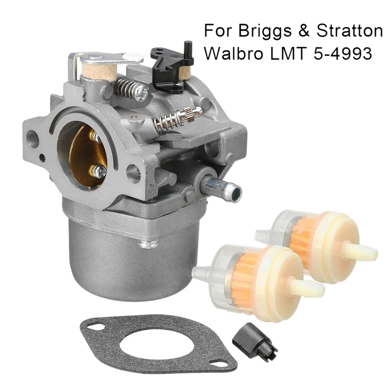 Авто Карбюратор ДЛЯ Briggs& Stratton Walbro Lmt 5-4993 с монтажной прокладкой фильтр система подачи топлива части карбюратора
