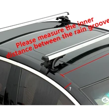 2X120 см Универсальный Автомобильный багажник на крышу поперечный держатель алюминиевый для внедорожника, багажника для велосипеда, багажника, багажника на крышу