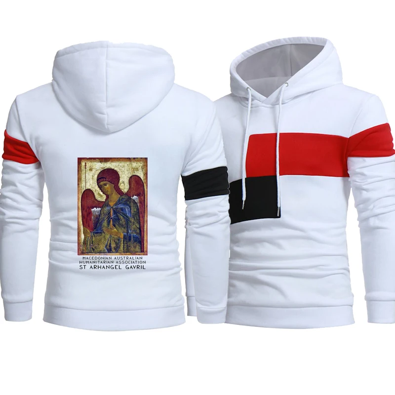 

Pullover Hooded Sweatshirt Couples Man Woman Spring Autumn Coat Virgin Mary Jesus logo print Customized Casual Sports dropship