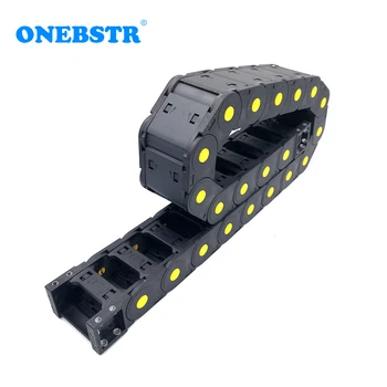 

JFLO 1Meter 30 Series Towline Wire Carrier cable Drag Chain Semi-enclosed Interior Opening Protection Transmission Free Shipping