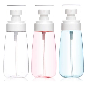 

Spray Bottles 60Ml Fine Mist Empty Travel Cosmetic Refillable Container Hairspray Makeup Face Water Mister Plastic Sprayer Atomi