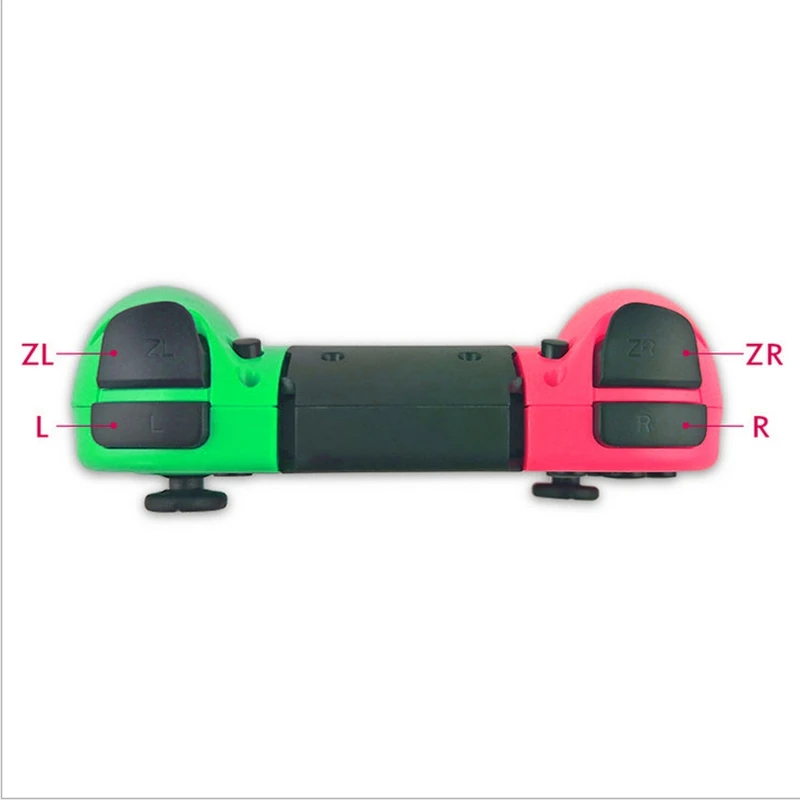 Беспроводной игровой контроллер Bluetooth подходит для ручек Ns Joy-Con(L/R) поддерживает проводной/беспроводной джойстик подключения(розовый+ Gr