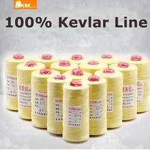 Fil de couture en KEVLAR torsadé, résistant à l'abrasion, pour aide à la pêche, 9KM