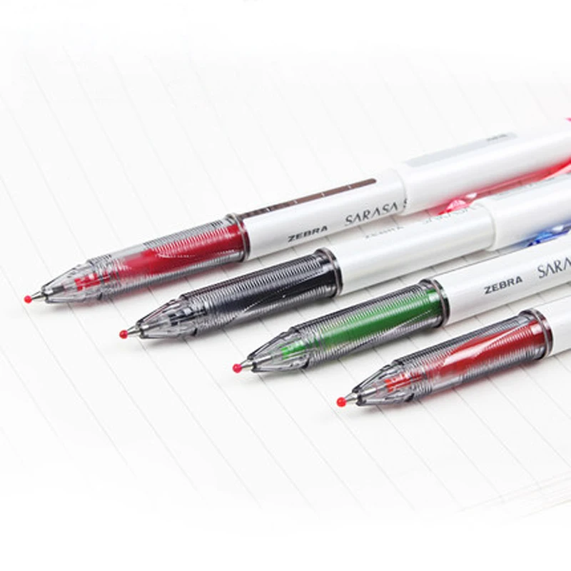 Зебра 5/10 шт. ручка с чернилами стандартных цветов JJZ58 SARASA 0,5 мм Большой Ёмкость студент экспертизы подпись в офисе ручка красный, синий и черный