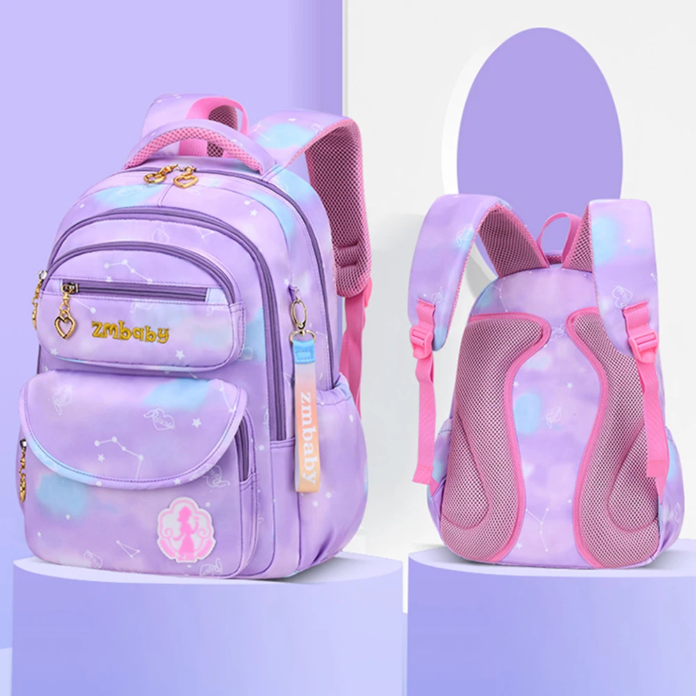 

Large schoolbag cute Student School Backpack Printed Waterproof bagpack primary school book bags for teenage girls kids Backpac