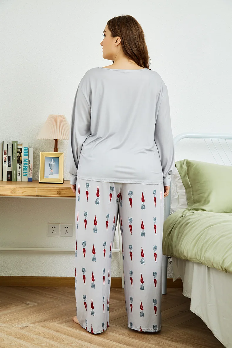 manga curta pijamas macios sleepwear outono homewear