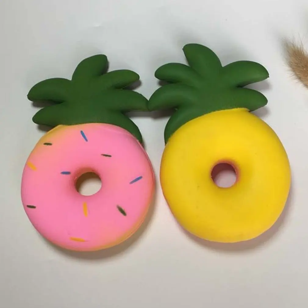 OCDAY Kawaii милый ананас пончик мягкая медленно поднимающаяся Игрушка Дети сжимаются игрушки декомпрессии снятие стресса игрушки лучший подарок