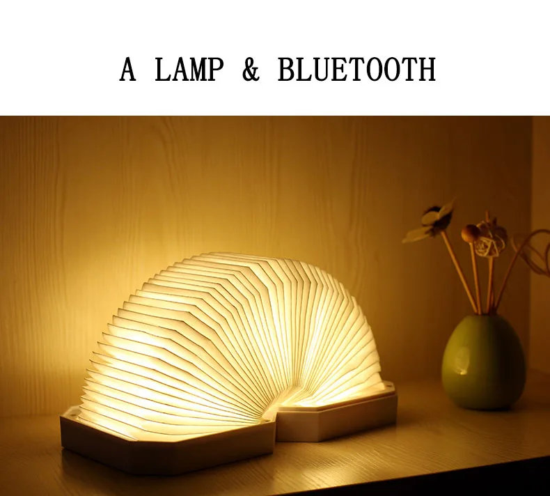 Presente de Dia dos Namorados Lâmpada de Acordo Lâmpada de Cabeceira Fstenpus Retrátil Bluetooth Áudio Portátil Led Usb 4 dos namorados, lâmpada de led, bluetooth, áudio