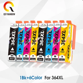 

CMYK SUPPLIES 8PK Compatible ink cartridge for hp 364XL hp364 Officejet 4622 4620 4610 Photosmart B110a B110C B110D B110E inkjet