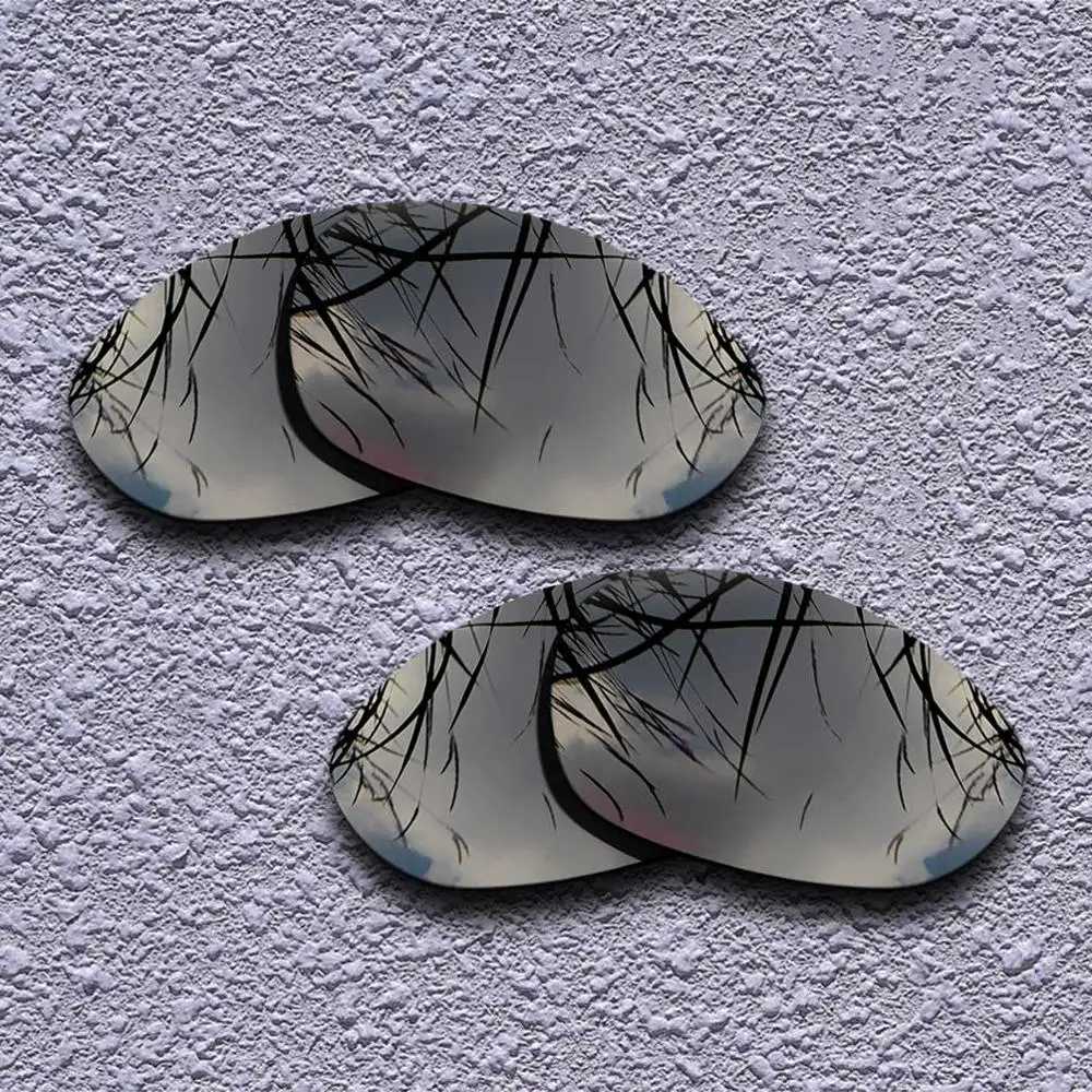 2 пары поляризованных сменных линз для солнцезащитных очков Oakley X-Metal XX-несколько вариантов - Цвет линз: Black-Black