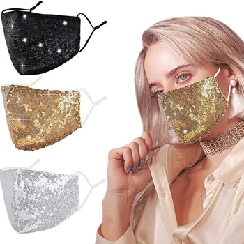 

Mesh Bling Diamond mask Women Crystal Rhinestone Decoration For Face Printed Party Dance Masquerade luxury Jewelry Masks