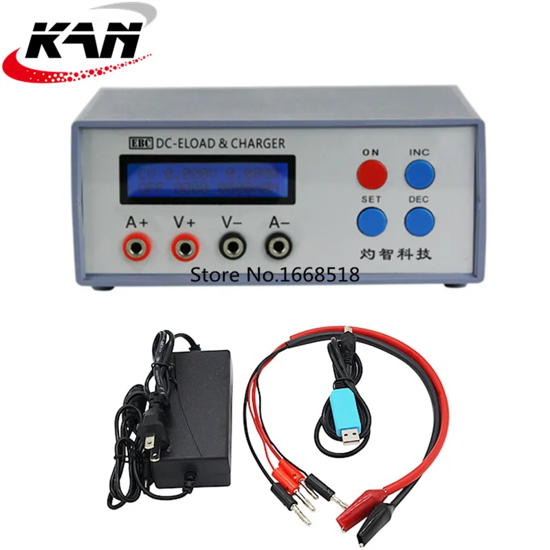 

EBC-A01 electronic load, CR button battery, small capacity lithium battery, AAA dry battery capacity tester