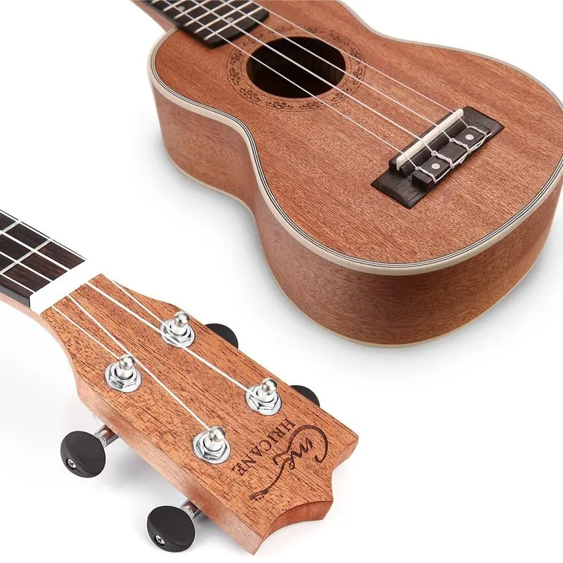 Hricane Spring 21 Inch 15 Frets Ukulele Guitar Soprano Sapele Rosewood 4 Strings Hawaiian Guitar Musical Instruments Gig Bag Ukulele Aliexpress