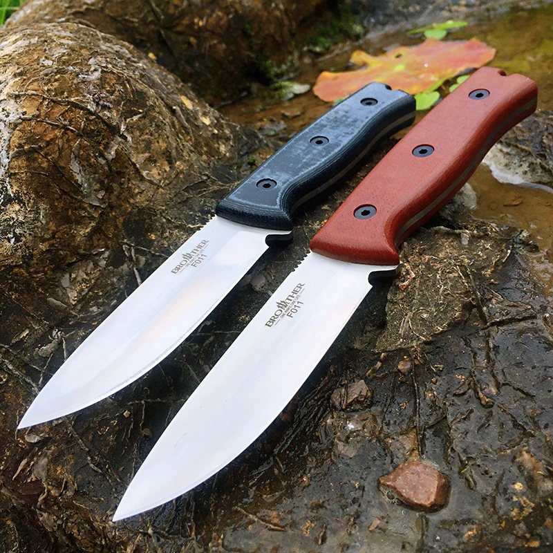 Нож Brother F011 с фиксированным лезвием D2 острые прочные тактические прямые ножи для