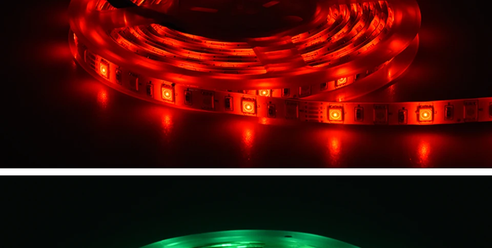 5050 RGB Светодиодная лента WiFi RGBW 5 м 12 В гибкая светодиодная лента световой полосы приложение дистанционное управление работает с Amazon Alexa Google Home