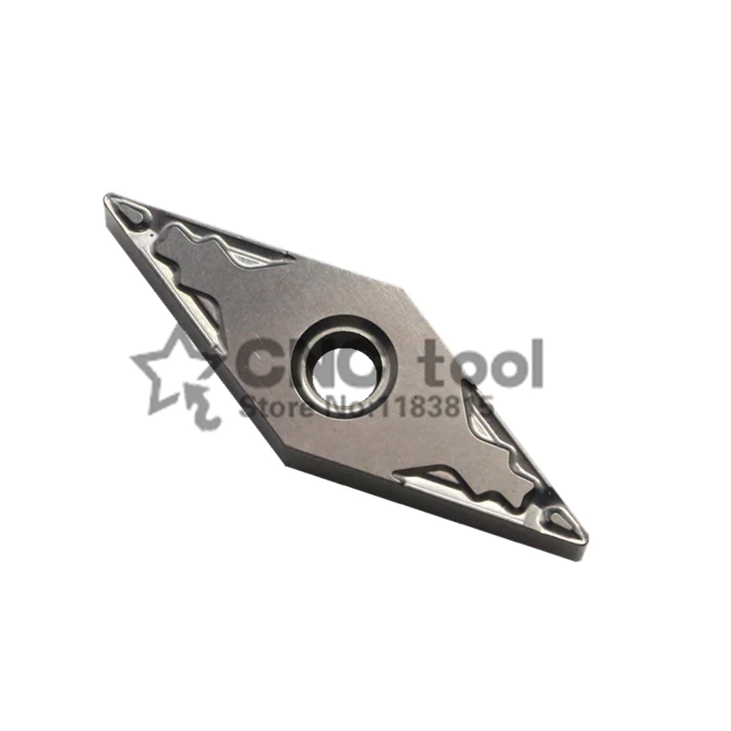 

10PC VNMG160404-HQ TN600 External Turning Tool Inserts CNC Center Lathe For Steel Finishing Material Ceramic Carbide Blades VNMG