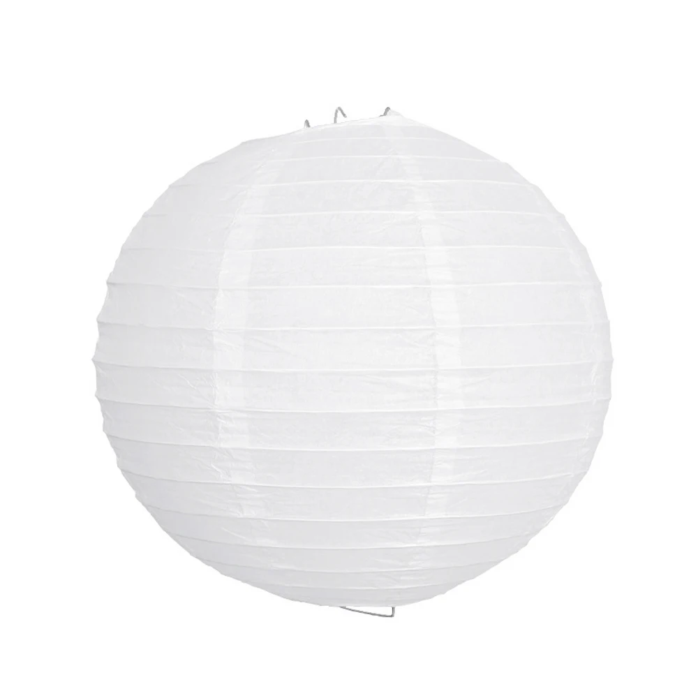 White Lanterns Honeycomb Balls Paper Lanterns Beautiful Festivous 1Pcs Celebration Ornaments Good Luck Party Hanging
