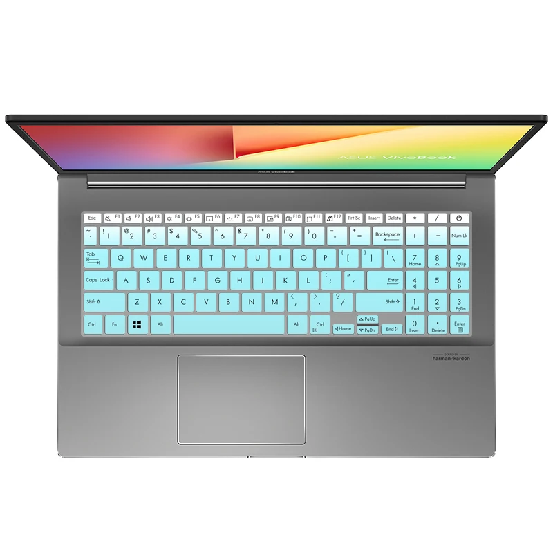 Силиконовая клавиатура для ноутбука защитный чехол ASUS vivobook 15 X513EP X513EA x513 EP EA K513EQ K513