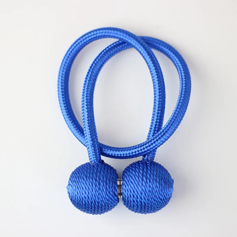 Light Blue 2 шт. магнитные жемчужные шарики для занавесок Аксессуары для штор аксессуары для кортинасов Аксессуары для штор держатель пряжки зажим эмбрионы зажимы для штор - Цвет: Light Blue