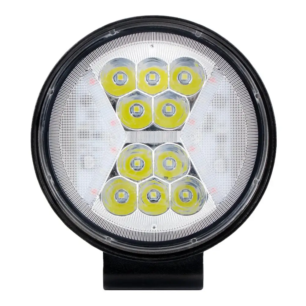 Dual Colors Car LED Work Light 12-36V Spot 50W Headlight Bar OffRoad Truck Tractor Boat Trailer SUV Fog Lamp | Лампы и освещение