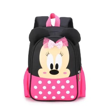 

Kids Backpack Cartoon Mickey Children School Bags Girls Boys Child Book Bag Minnie Princess Schoolbags Mochila Escolar