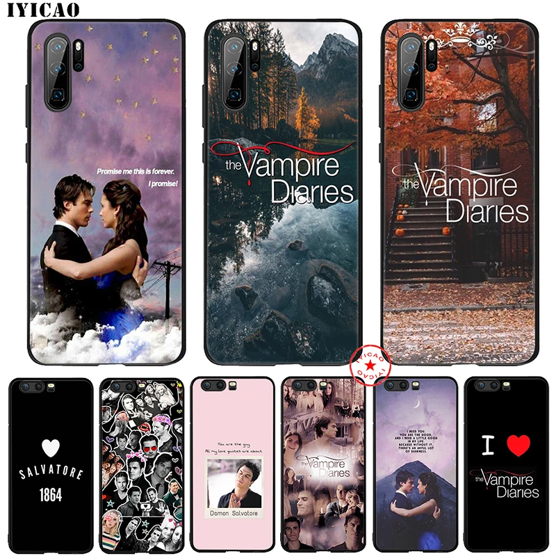 IYICAO вампира Дневники мягкий чехол для huawei P30 P20 P10 P9 P8 Lite Pro P Samrt Z плюс 2019 2018 2017 2016 2015 |