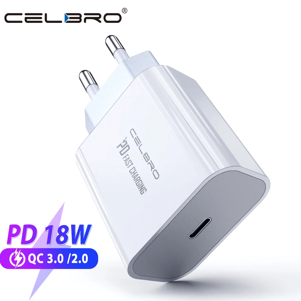 18w Pd Type C Fast Charger For Iphone 12 Pro Max Mini Type C Charger Usb C Phone Adapter Support Pd Quick Charge 3 0 Travel Wall Mobile Phone Chargers Aliexpress