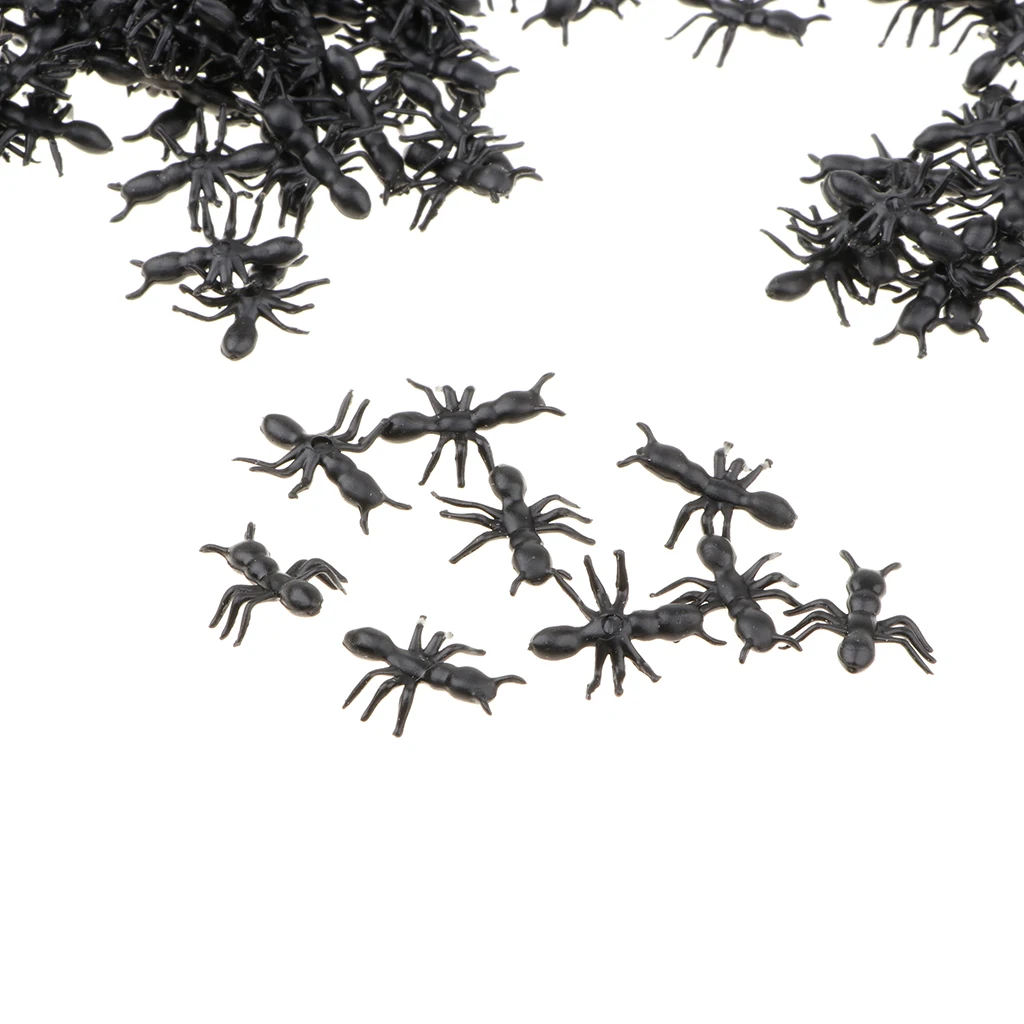 200Pcs Plastic Ants Social Insect Toys Science Home Decor Party Favors