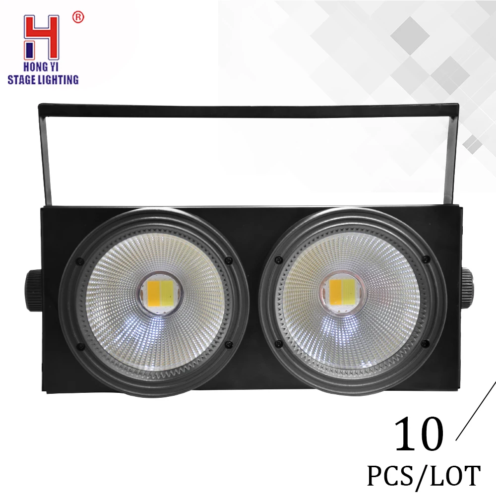 

Led Par C0B 200W Cool/Warm White Light Aluminum Housing DMX Stage Lighting For Clubs Bar Stage 10pcs/lot