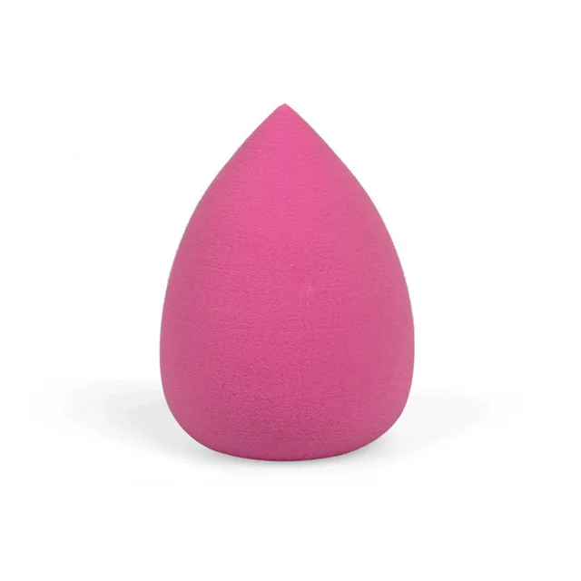 rose red drop shaped Макияж основа спонж для Макияжа Косметический пышный порошок Гладкая Красота Косметика Макияж спонж для нанесения пудры - Цвет: rose red drop shaped