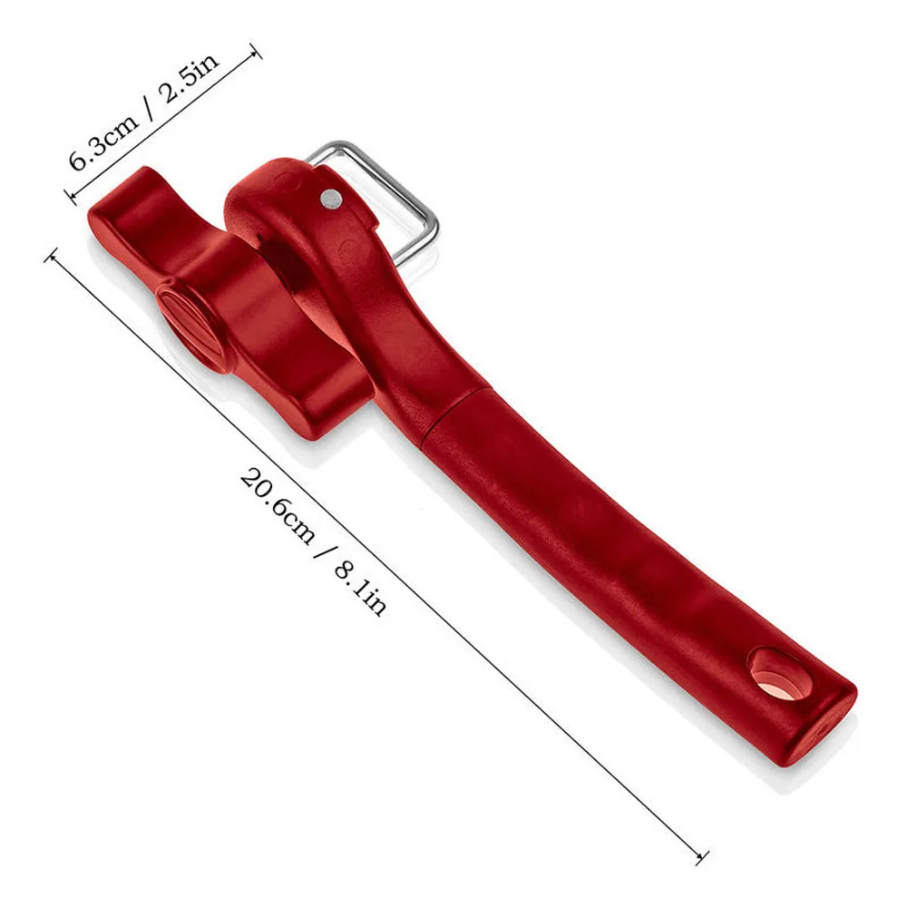 Новая многофункциональная безопасная ручная консервная открывалка из нержавеющей стали с боковым вырезом Красивая портативная походная открывалка для бутылок