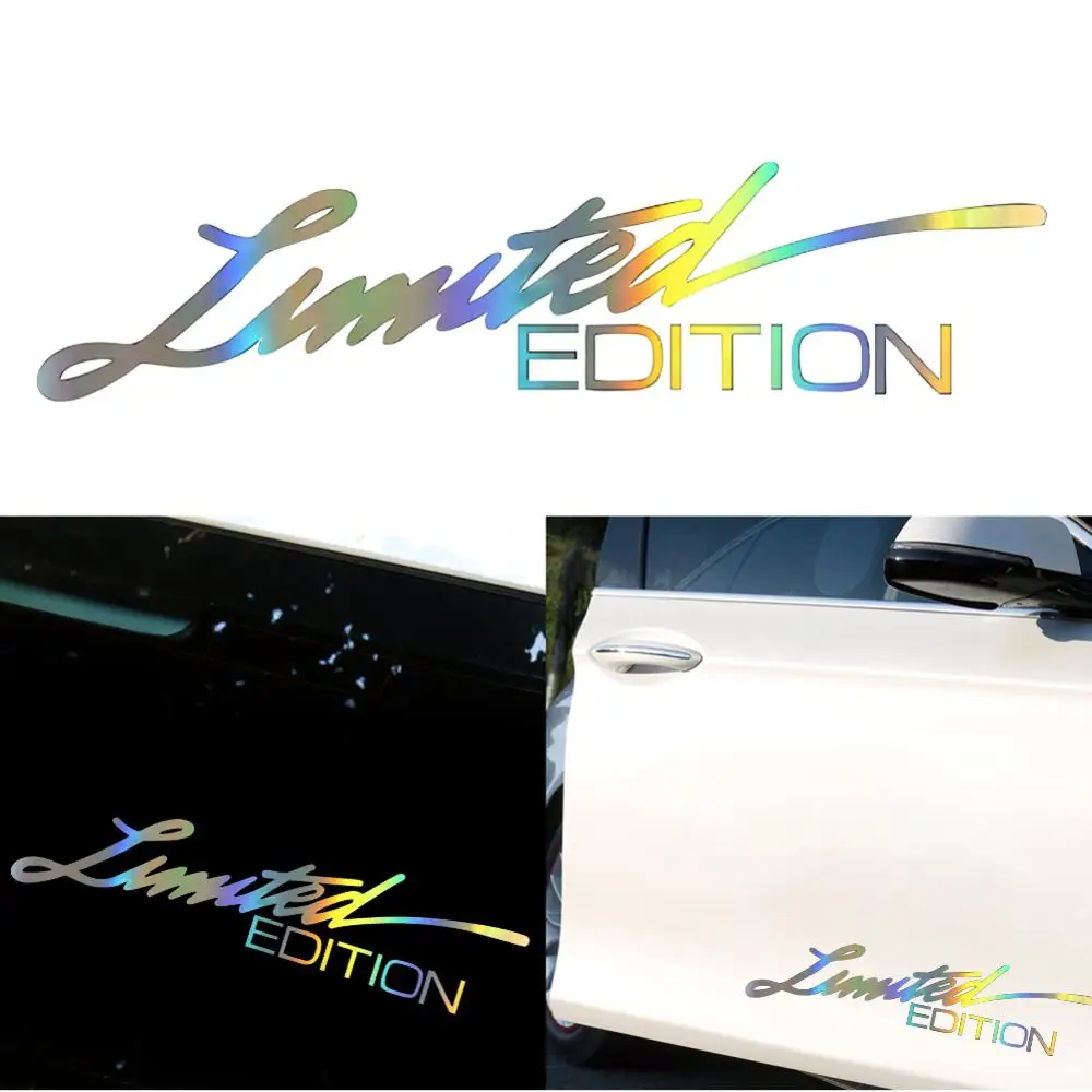LIMITED EDITION Creative Vinyl Car Window Sticker Car-styling Decal 16CM*3.8CM