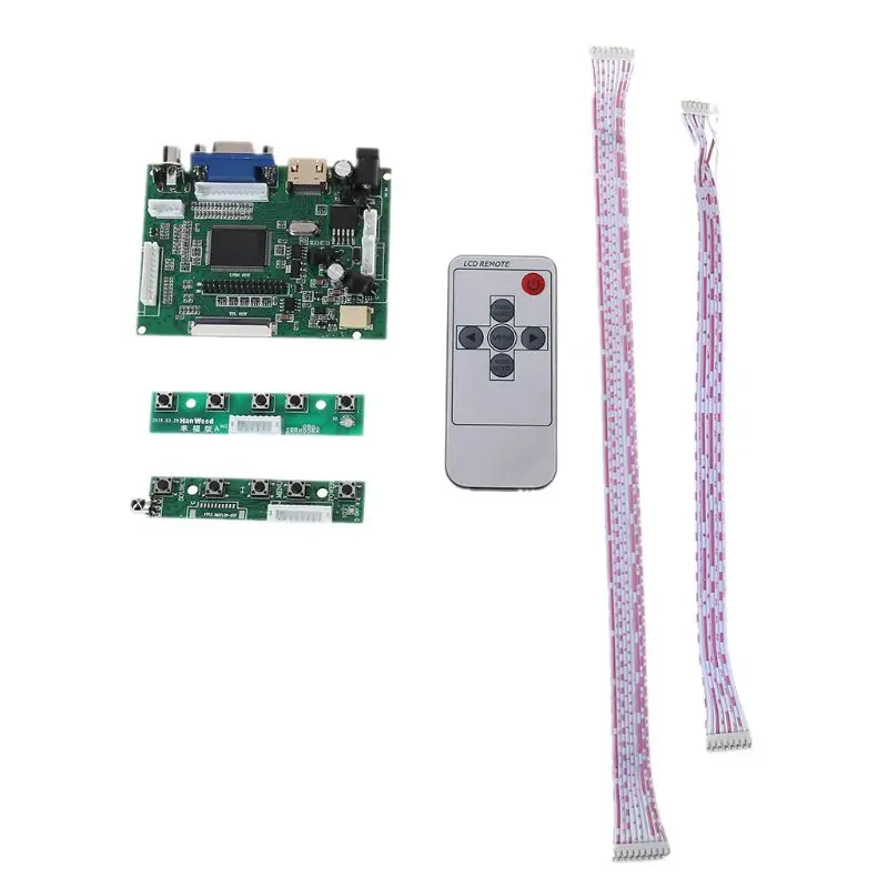 1 компл. Дистанционное управление HdMI VGA 2AV 50PIN для AT070TN90 92 94 Модуль платы драйвера