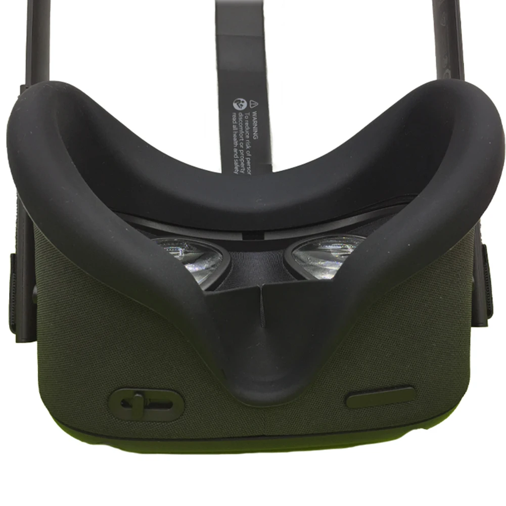 Чехол на шлем, силиконовый чехол, съемный нескользящий VR аксессуары, Подушечка Для лица, замена, ударопрочный, защита от пота, для Oculus Quest