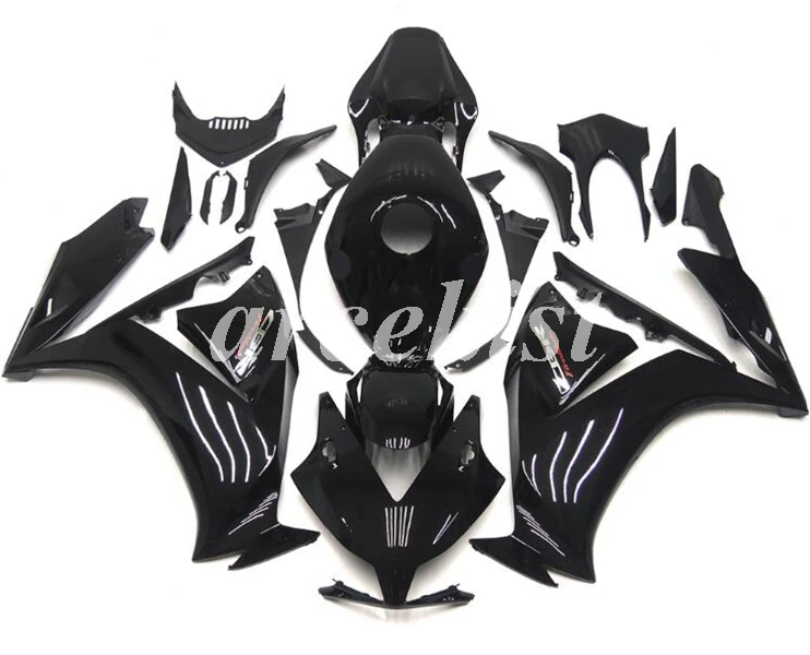 ABS Полный обтекатели Наборы Подходит для HONDA CBR1000RR 2012 2013 для детей возрастом 12, 13, 14, 15, 16 CBR1000 1000RR тела комплект черного цвета