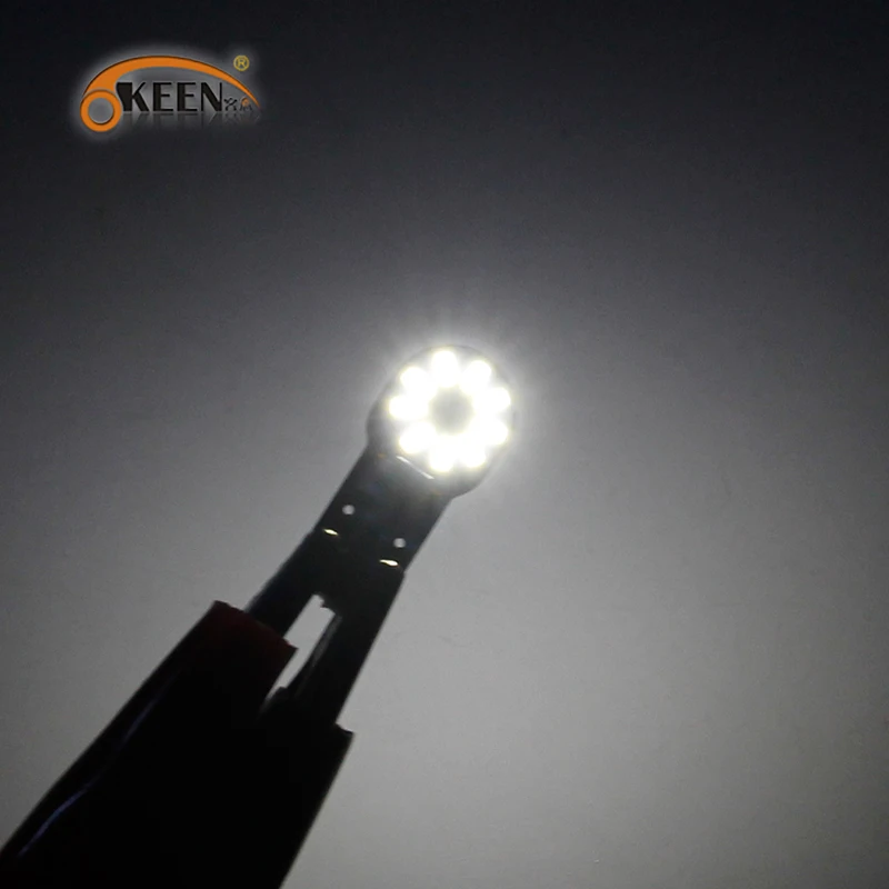 100 шт. супер яркий T10 W5W 194 168 192 3014 18SMD Авто Клин 18 светодиодов SMD зазор светильник лампа Стайлинг