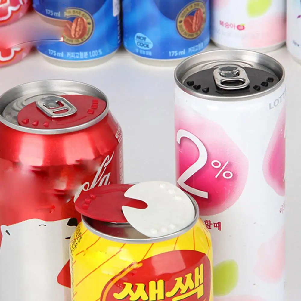 New 5PC Reusable Colorful Can Sealer High Quality Barricade Soda Protector Suit For Bottle Mouth Can Sealer FD