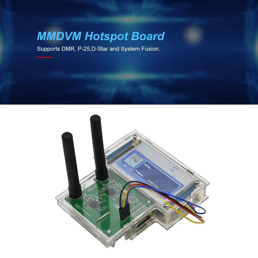 Дуплексная Поддержка точки доступа MMDVM P25 DMR YSF zero+ 2 шт антенна+ 3," ЖК-экран+ эксклаузный чехол
